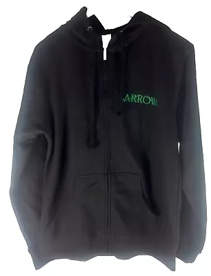 Buy  Green Arrow CW TV Show Hoodie Sweatshirt Medium M Black Zip Up NOS DC Promo • 42.63£