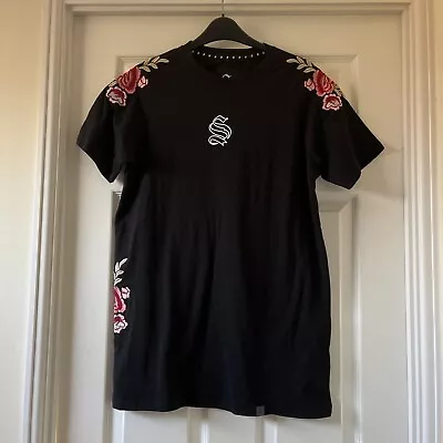 Buy Men’s Black Sinners Attire Track Sport T-shirt Size Medium BNWT • 15£