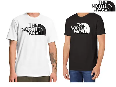 Buy The North Face T-Shirt TNF Half Dome Tee Crew Neck Cotton Logo Black White Top • 11.99£