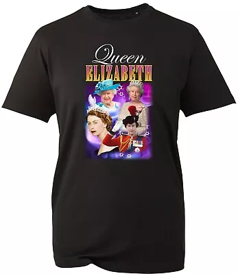Buy Queen Elizabeth Anniversary T-Shirt British Queen Majesty Remembrance Day Gift • 12.99£