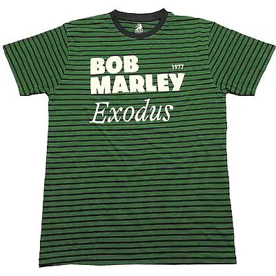 Buy BOB MARLEY    Unisex T- Shirt -  Exodus  - Green Cotton • 17.99£