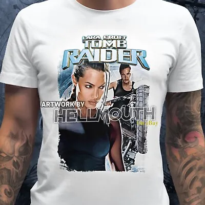 Buy Lara Croft Tomb Raider T-shirt - Mens & Women's Sizes S-XXL - Movie 2001 Jolie • 15.99£
