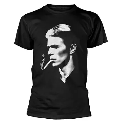 Buy David Bowie Smoke Black T-Shirt NEW OFFICIAL • 15.19£