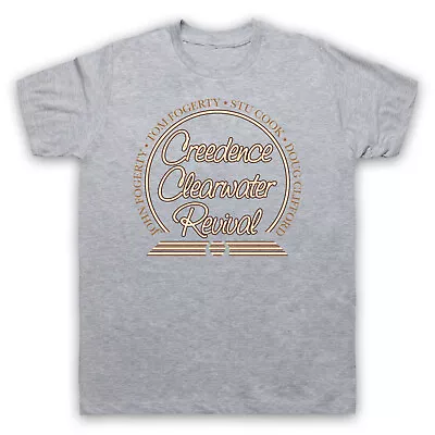 Buy Ccr Creedence Clearwater Revival Unofficial Circle Logo Mens & Womens T-shirt • 17.99£