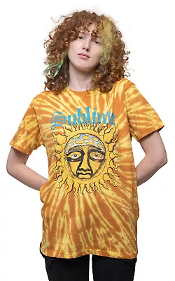 Buy Sublime Sun Face Tie Dye T Shirt • 17.95£