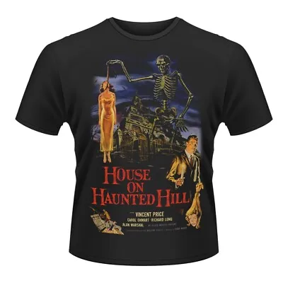 Buy HOUSE ON HAUNTED HILL   PLAN 9 - HOUSE ON HAUNTED HILL  T-Shirt Horror Halloween • 15.45£