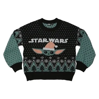 Buy Star Wars Grogu Christmas Sweater Size M • 24.01£
