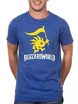 Buy JINX Overwatch Blizzard World Logo Men's Gamer Tee Shirt • 18.94£