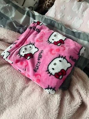 Buy Hello Kitty Pink Women Warm Anime Pyjama Pants Flannel Casual Loungewear • 18£