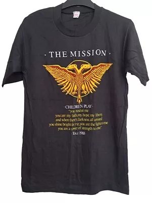 Buy Vintage Official The Mission Uk 'children Play 1988 Tour' T Shirt Size Medium • 19.50£