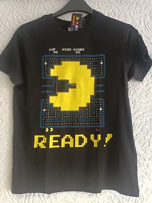 Buy (F4) Official Pac-Man T Shirt, Unisex, Teen 13A Or XS • 9.99£