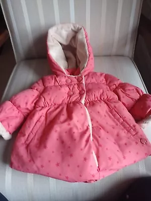 Buy Baby Girl Puffer Jacket Pink 6-18 Months Brotes Baby (designer) • 2.95£