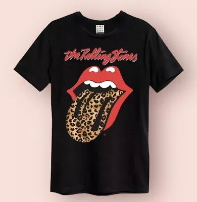 Buy Rolling Stones T-shirt Top Voo Doo Lounge Tongue Animal Print Black Tee Top • 9.99£