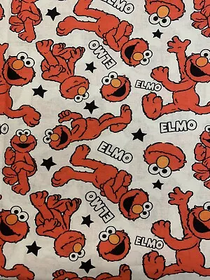 Buy 1 Yard Sesame Street Elmo Fabric- 100% Cotton - 45 X 36” Joann Fabrics • 9.46£
