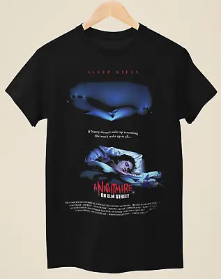Buy A Nightmare On Elm Street - Movie Poster Inspired Unisex Black T-Shirt • 14.99£