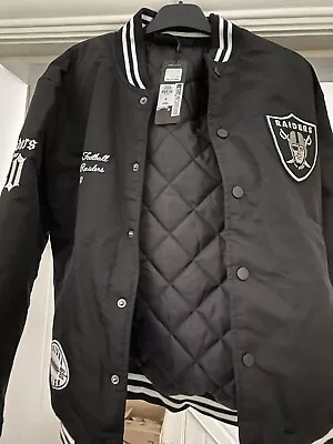 Buy NFL  Raiders   Small  Varsity  Jacket • 35£