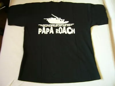 Buy PAPA ROACH – Rare Old European Tour T-Shirt!!!  • 51.38£