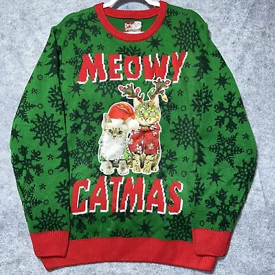 Buy Party Sweater Dec. 25th Meowy Catmas Christmas Cats XL (46/48)Holiday Wear • 17.07£
