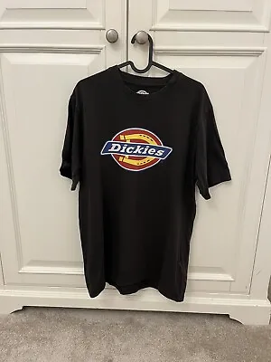 Buy Men’s Black Dickies T-Shirt Size Large • 4£