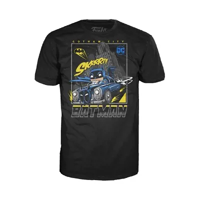 Buy DC Comics Funko POP! Tees T-Shirt Batman Drives Gotham City Black Size S Small • 16.95£