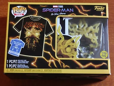 Buy FUNKO POP! TEES:  ELECTRO 'Spider-Man No Way Home' & Child Medium Size T-Shirt • 24.99£