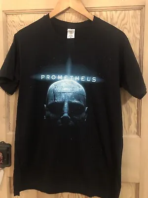 Buy Prometheus M T Shirt Black 100% Cotton Alien Franchise Free Postage • 6.99£