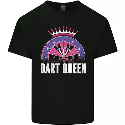 Buy Darts Queen Funny Mens Cotton T-Shirt Tee Top • 8.75£