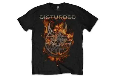 Buy Disturbed - Burning Belief Official Men's Short Sleeve T-Shirt • 14.99£