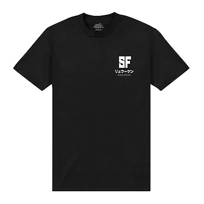 Buy Official Street Fighter Ryu Vs Ken T-Shirt Short Sleeve Crew Neck T Shirt Tee • 32.95£
