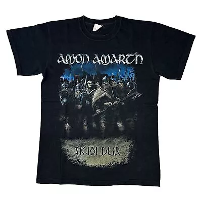 Buy Amon Amarth T-Shirt We Shall Destroy Metal Band T-Shirt Black Mens Medium • 20.99£