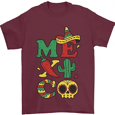 Buy Symbols Of Mexico Mens T-Shirt 100% Cotton • 8.49£