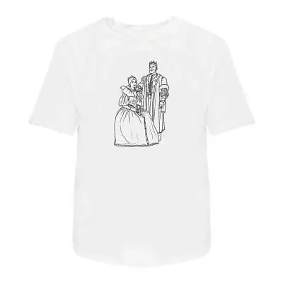Buy 'Medival King & Queen' Men's / Women's Cotton T-Shirts (TA035792) • 11.89£