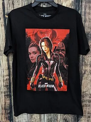 Buy Marvel Avengers Black Widow T Shirt Size M Big Graphic Print Comics • 18.94£