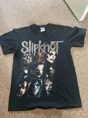Buy Slipknot T-shirt Black (Vintage/ Faded) - Small • 13.99£