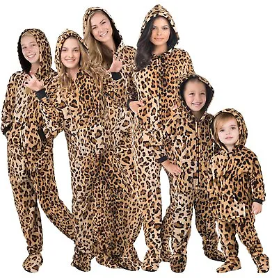 Buy Family Matching Cheetah Spots Hoodie Chenille One Piece • 18.25£