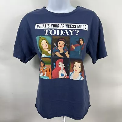 Buy Disney Princess T Shirt Women's Small Short Sleeve Crew 100% Cotton Princesses • 7.20£