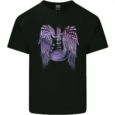 Buy Electric Guitar Wings Guitarist Acoustic Mens Cotton T-Shirt Tee Top • 11.75£