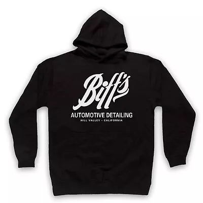 Buy Back To The Future Biff's Automotive Detailing Sci Fi Adults Unisex Hoodie • 25.99£