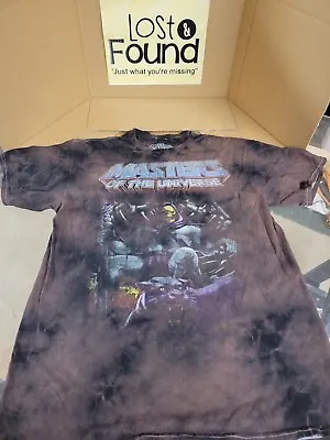 Buy Masters Of The Universe Bleached T Shirt Brown Black Skeletor Youth M Medium  • 4.74£