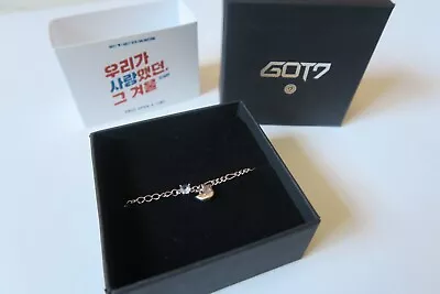 Buy Got7 Igot7 Jackson Wang Silver Birthstone Ahgase Charm Bracelet 6 Fanmeet Merch • 30£