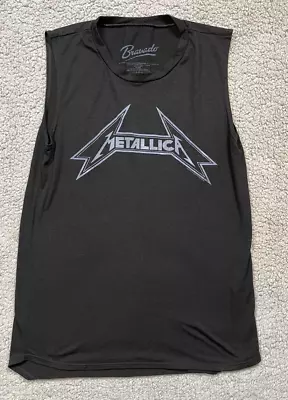 Buy Bravado Metallica Tank Top Womens Medium Black Crew Neck Sleeveless Tee Shirt • 21.66£