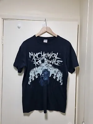 Buy My Chemical Romance T-shirt Men's Size Medium Black Graphic Logo Vintage • 39.95£