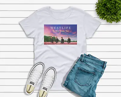 Buy Westlife - The Wildest Dreams Tour - 2022 - T-shirt - UK Seller - Shane - Kian  • 18.84£
