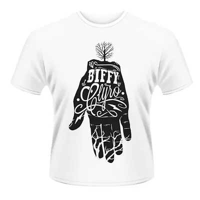 Buy BIFFY CLYRO - WHITE HAND WHITE T-Shirt X-Large • 14.15£