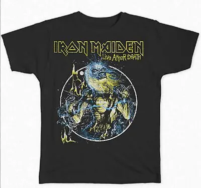 Buy Iron Maiden Live After Death Black T-Shirt OFFICIAL • 16.29£