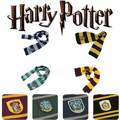 Buy Wizard Scarf For Harry Potter Cosplay Costume Book Day Fancy Dress Gift 160cm • 1.98£