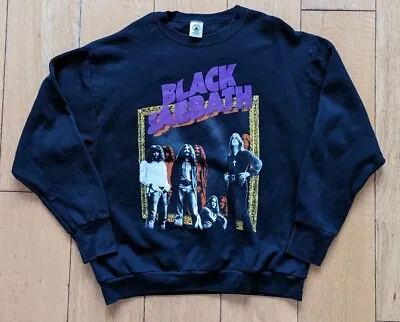 Buy Vintage 1997 Black Sabbath Ozzy Osbourne Size L Crewneck Sweater Sweatshirt • 49.99£