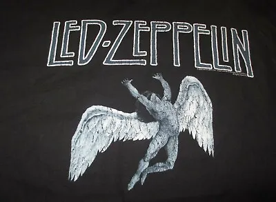 Buy 2005 LED ZEPPELIN Swan Song (MED) T-Shirt JIMMY PAGE ROBERT PLANT • 23.62£