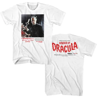 Buy Hammer Horror Dracula Terrifying Lover Who Died Yet Lived Movie Men's T Shirt • 40.82£