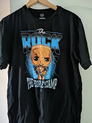 Buy Funko Pop! The Rock WWE Wrestling Tee T-shirt XL • 5£